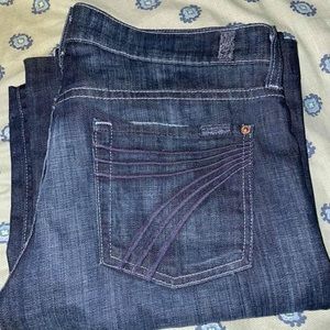 Seven for all mankind dojo trousers size 30x33/34